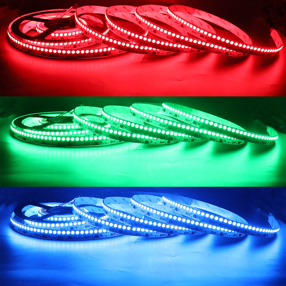 DC24V WS2814 External IC RGBW 16.4Ft 720LEDs High Density Optional Digital Addressable LED Strip Lights DC24V WS2814 External IC RGBW 16.4Ft 720LEDs High Density Optional Digital Addressable LED Strip Lights